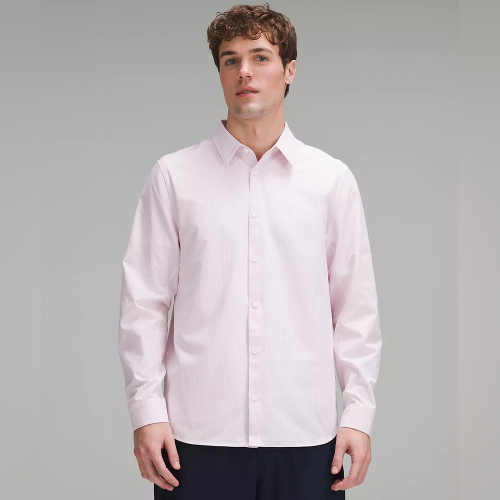 Lululemon New Venture Classic fit Long sleeve Shirt Size L